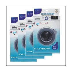 Scalegone Washing Machine Descaler Powder (100g x 4 Pack, Hard Water Scale Remover)