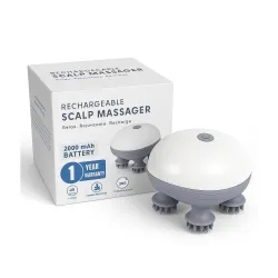 Scalp Hair Massager with 96 Silicon Kneading Points