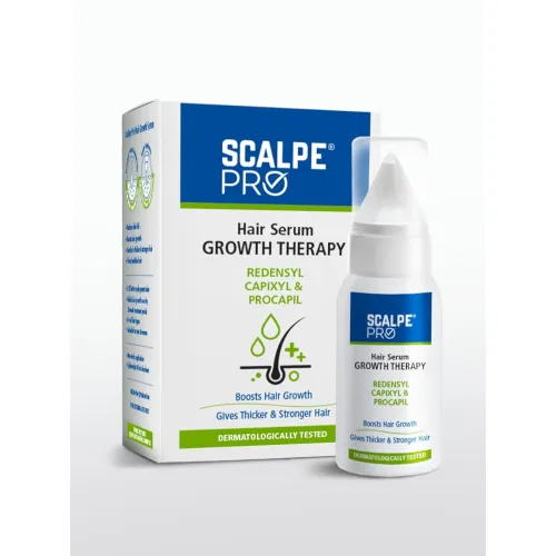 Image of Scalpe Pro Hair Growth Serum with Applicator | 3% Redensyl, 3% Procapil, 3% Anagain | Boosts Hair Growth | Thicker & Str