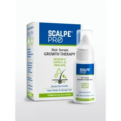 Scalpe Pro Hair Growth Serum with Applicator | 3% Redensyl, 3% Procapil, 3% Anagain | Boosts Hair Growth | Thicker & Str