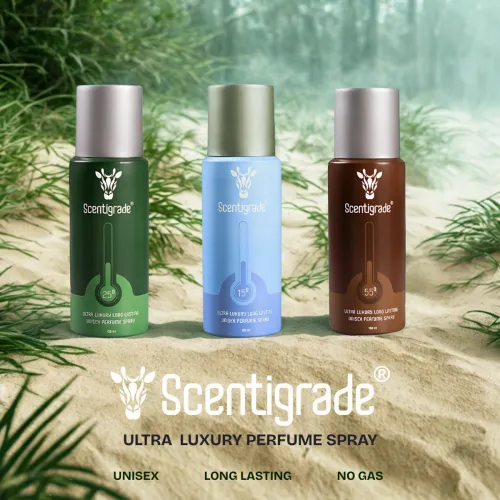 Image of Scentigrade Unisex Perfume Body Spray 450ml Pack of 3