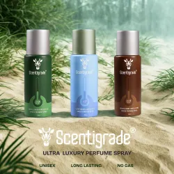 Scentigrade Unisex Perfume Body Spray 450ml Pack of 3