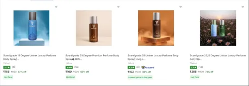 Image of Scentigrade Deodorant Spray at minimum 60% Discount