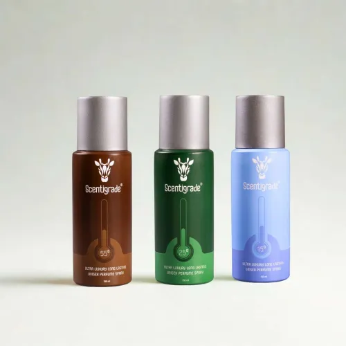 Image of Scentigrade TrioPack Unisex Luxury Perfume Body Spray (450ml, Po3) 