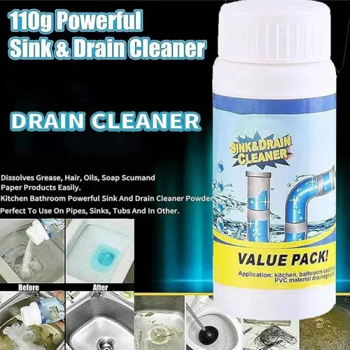 Image of SCENTORA Wild Tornado Sink & Drain Cleaner Powder, 100ml