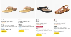 Scholl Womens Footwear upto 87% Discount