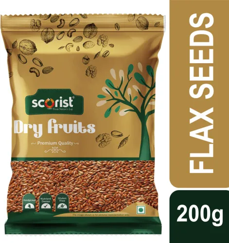 Image of Scorist Popular Brown Flax Seeds Brown Flax Seeds