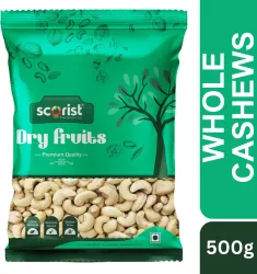 Scorist Raw Cashews (1 x 500 g)