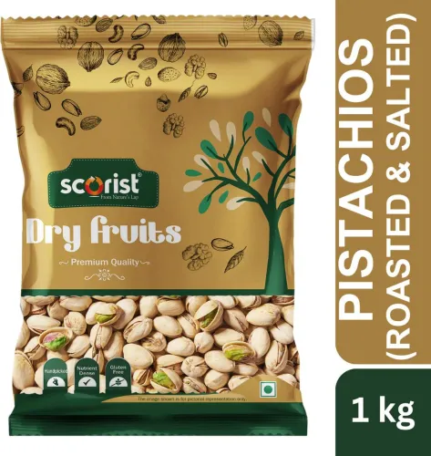 Image of Scorist Roasted & Salted California Pistachios – 1kg Pack