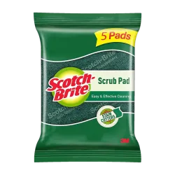 Scotch-Brite Scrub Pad (Regular, Pack of 5)