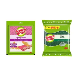 Scotch-Brite Sponge Wipe Large, 9 Units 