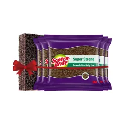 Scotch-Brite Super Strong (Powerful Action)-Pack of 5