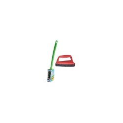 Scotch-Brite Fibre Single Sided Toilet Brush and Jet Scrubber Tough (Multicolour) (H18-6041)