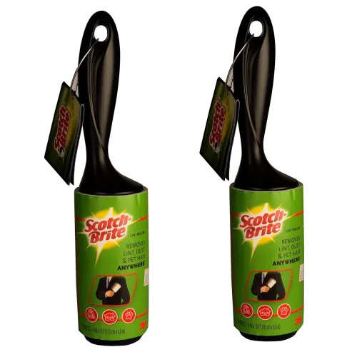 Image of Scotch-Brite Polypropylene Lint Roller Pack of 2
