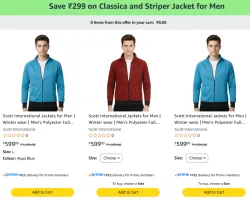 Scott International Men’s Polyester Winter Jacket