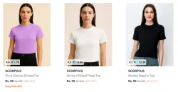 Scropius Womens Top Starting @ ₹99