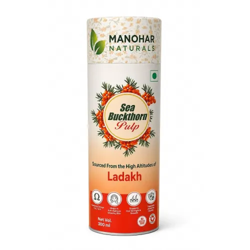Image of Sea Buckthorn Pulp 300ml Rich in Omega 3, 6, 7 & 9 Helps to Immunity