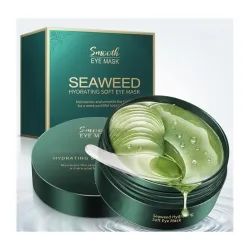 Seaweed Under Eye Patches 60 PCS Collagen Gel Masks for Puffy Eyes