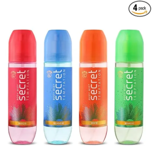Image of Secret Temptation Body Mist Combo (4 x 135ml)