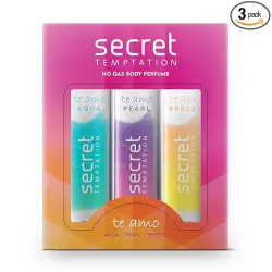 Secret Temptation Body Spray Pack of 3 (120ml each)