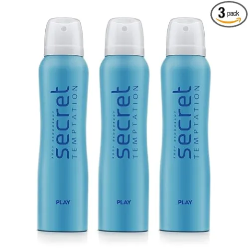 Image of Secret Temptation Play Deodorant 150-ML (Pack of 3)