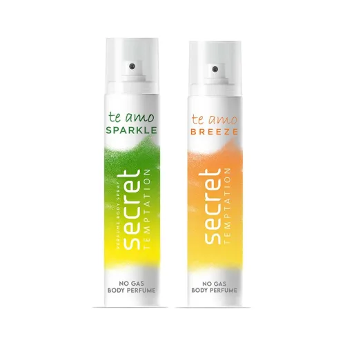 Image of Secret Temptation Te Amo Body Spray for Women (2 x 120ml) 