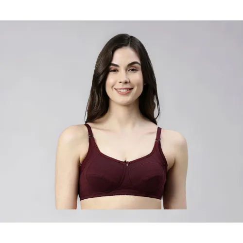 Image of Enamor MT02 Sectioned Lift & Support Nursing Bra - Non-Padded, Wirefree & High Coverage
