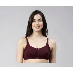 Enamor MT02 Sectioned Lift & Support Nursing Bra - Non-Padded, Wirefree & High Coverage