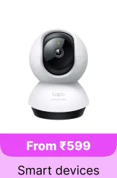 Security Cameras starting @ ₹599 on Flipkart GOAT Sale
