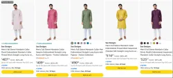 See Designs Men's Kurta upto 92% Discount