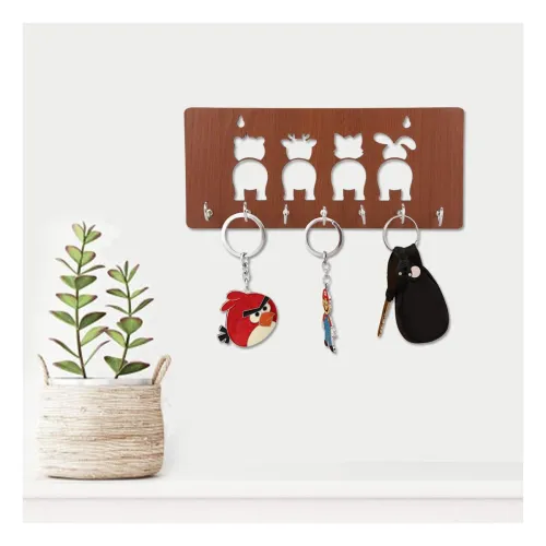 Image of Sehaz Artworks Wooden Key Holder 