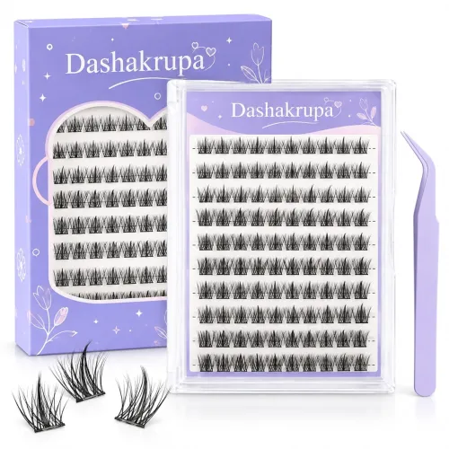 Image of Self Adhesive Eyelash Clusters | 100Pcs Self Adhesive Eyelashes ,11-13mm