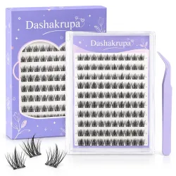 Self Adhesive Eyelash Clusters | 100Pcs Self Adhesive Eyelashes ,11-13mm