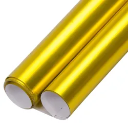 Self Adhesive Gold Chrome Vinyl Wrap