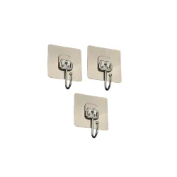 Self Adhesive Heavy Duty Golden Hook Hanger