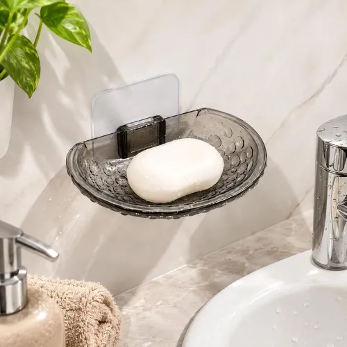 Image of Self Adhesive Soap Holder for Bathroom & Kitchen Sink