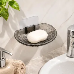 Self Adhesive Soap Holder for Bathroom & Kitchen Sink
