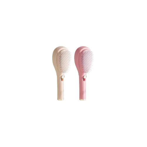 Image of Self-Cleaning Anti-Static Massage Comb packof-2