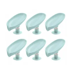 Self-Draining Soap Dish (Set of 6)