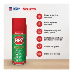 Selleys RP7 420ml Multipurpose Lubricant Rust Remover Cleaner