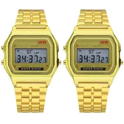 SELLORIA 2-Pack Digital Square Watch