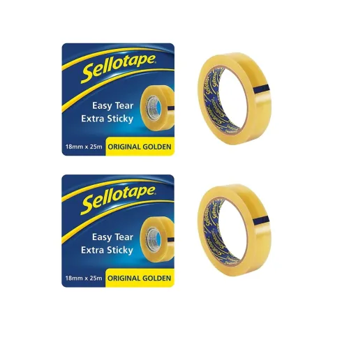 Image of Sellotape Original Golden Tape premium, strong
