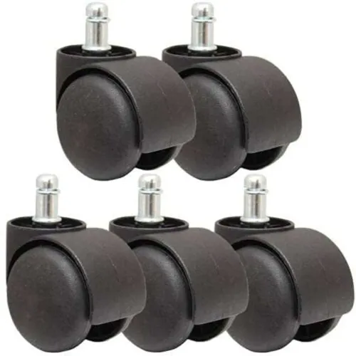 Image of Seltos Heavy Duty Office Chair Caster Wheels (Set of 5)