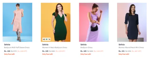 Image of Selvia Dresses Starting @ ₹188