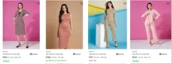 Selvia Women Co-Ords Set at minimum 70% Discount