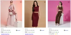 Selvia Womens Co-ords at minimum 70% Discount