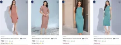 Selvia Womens Dresses at minimum 74% Discount