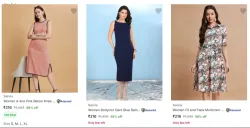 Selvia Womens Dresses Minimum 85% Discount