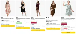 Selvia Womens Dresses upto 84% Discount
