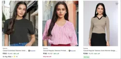 Selvia Womens Tops upto 89% Discount 